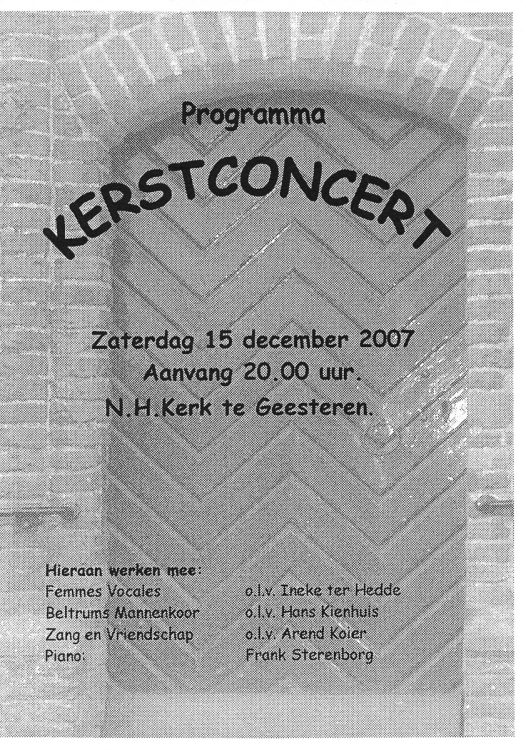 2007-12-15 _ Kerstconcert