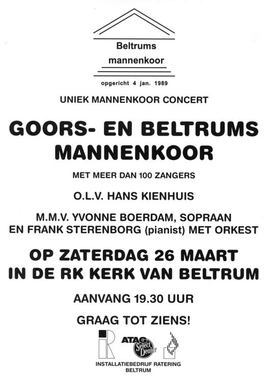2011-03-26 _ Uniek Mannenkoor concert